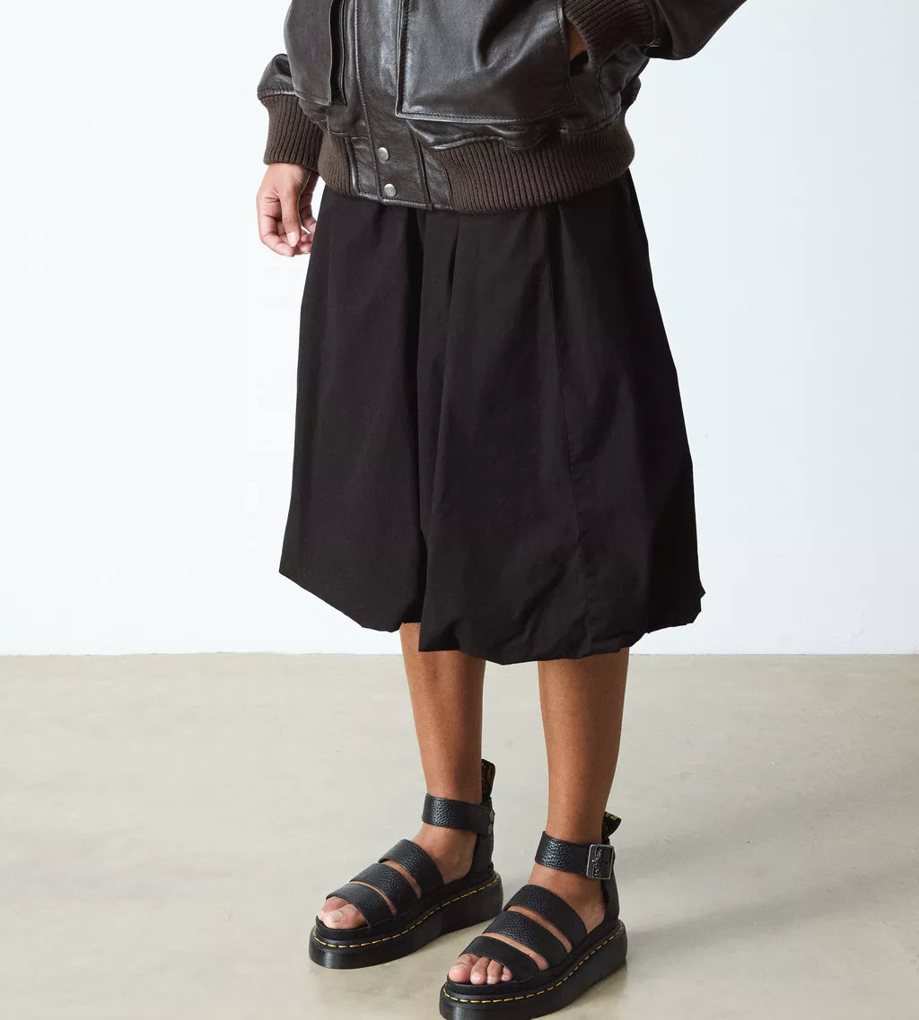 Clarissa II Quad Platform Sandals Black