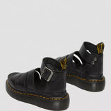 Clarissa II Quad Platform Sandals Black