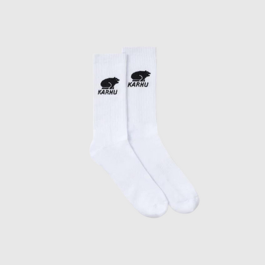 Kojinės KARHU CLASSIC LOGO SOCKS WHITE/BLACK