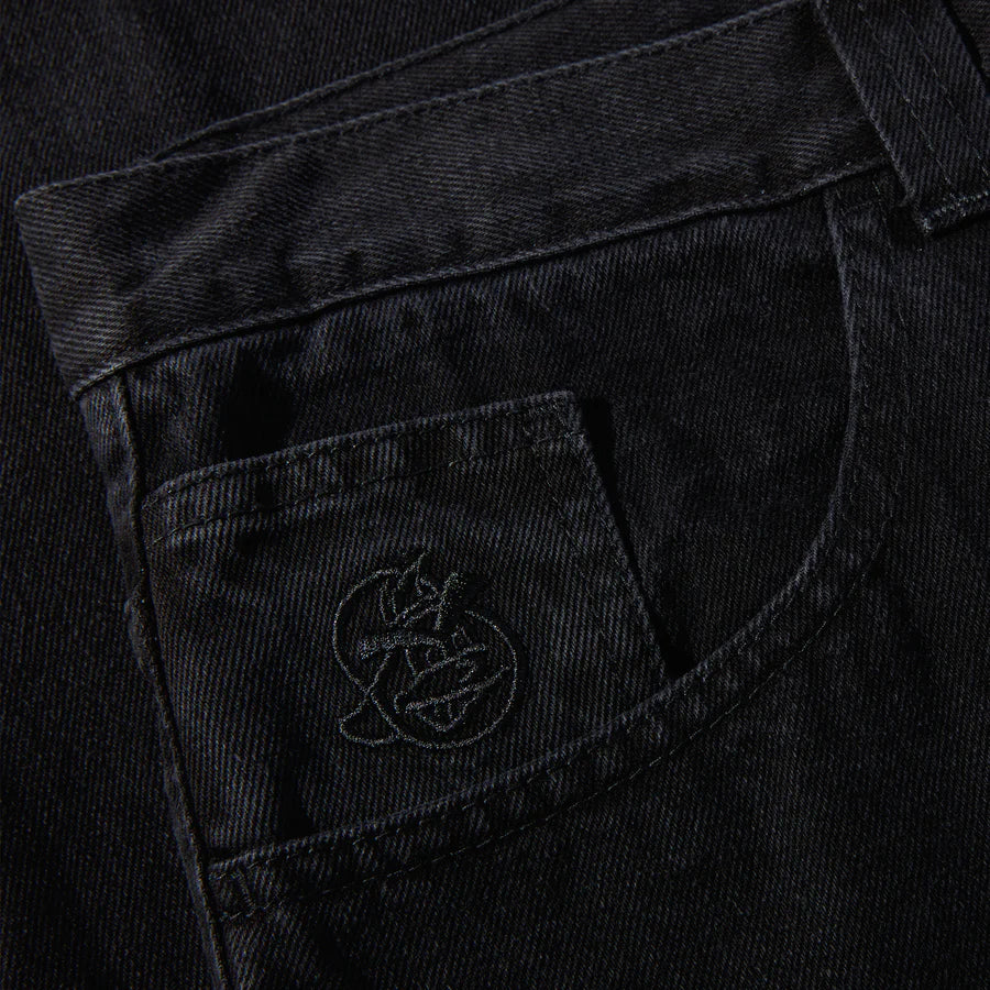 Kelnės POLAR SKATE CO. - '93 DENIM PITCH BLACK