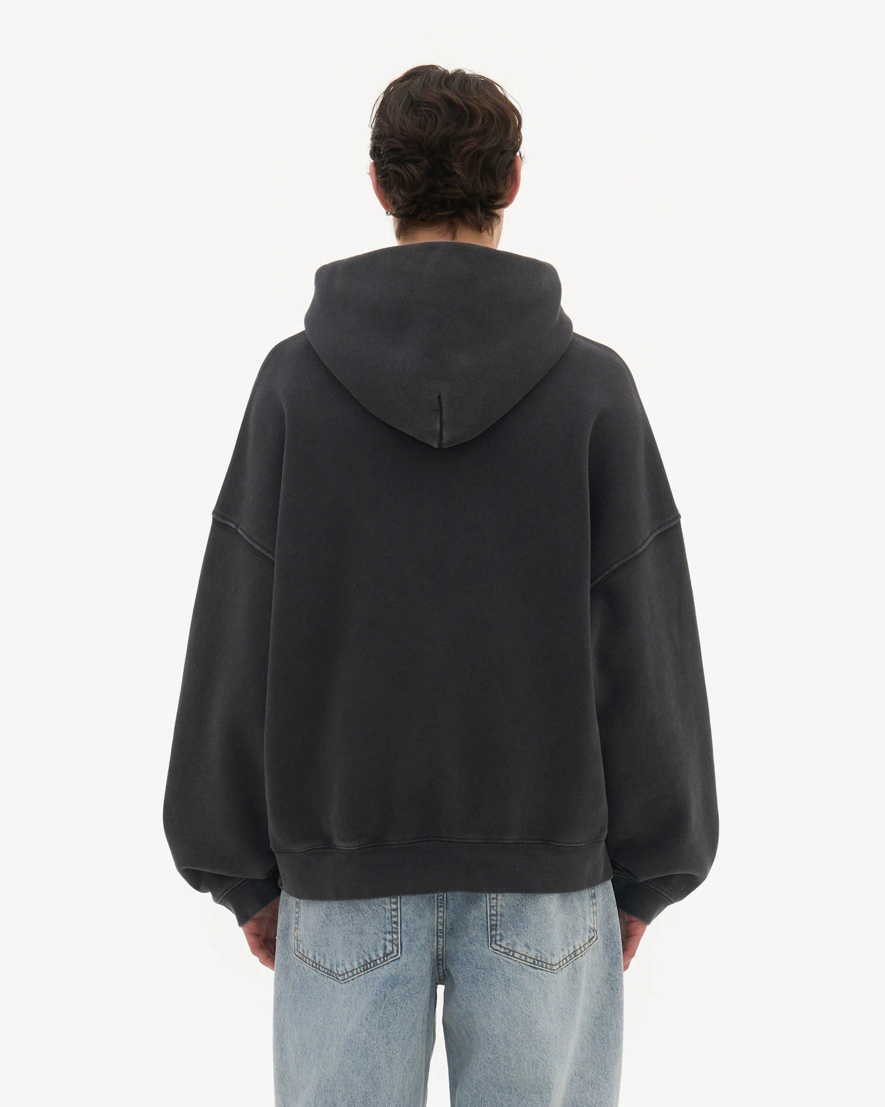 WRSTBHVR JESSE BLACK VINTAGE HOODIE