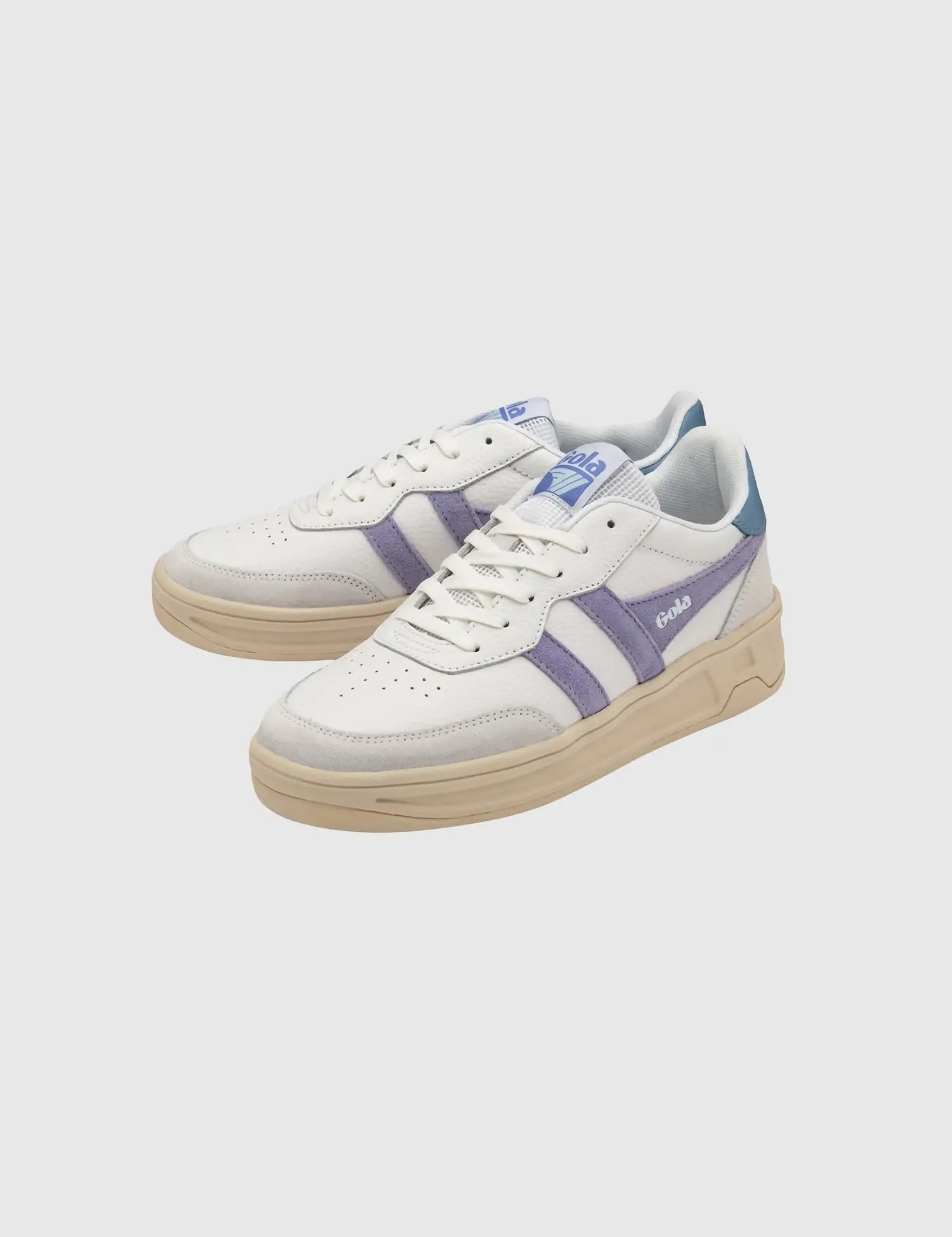 SPORTBAČIAI GOLA TOPSPIN WHITE LAVENDER ICEBERG