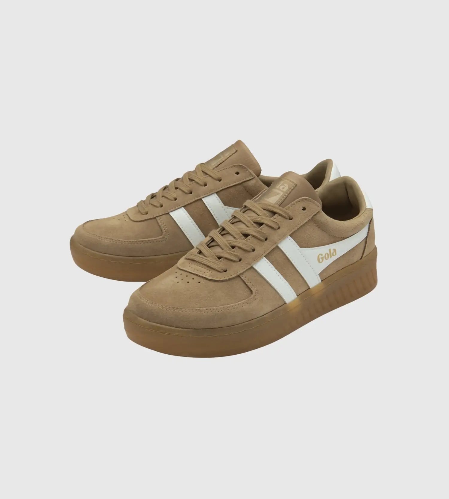 SPORTBAČIAI GOLA GRANDSLAM SUEDE LT.CARAMEL WHITE GUM