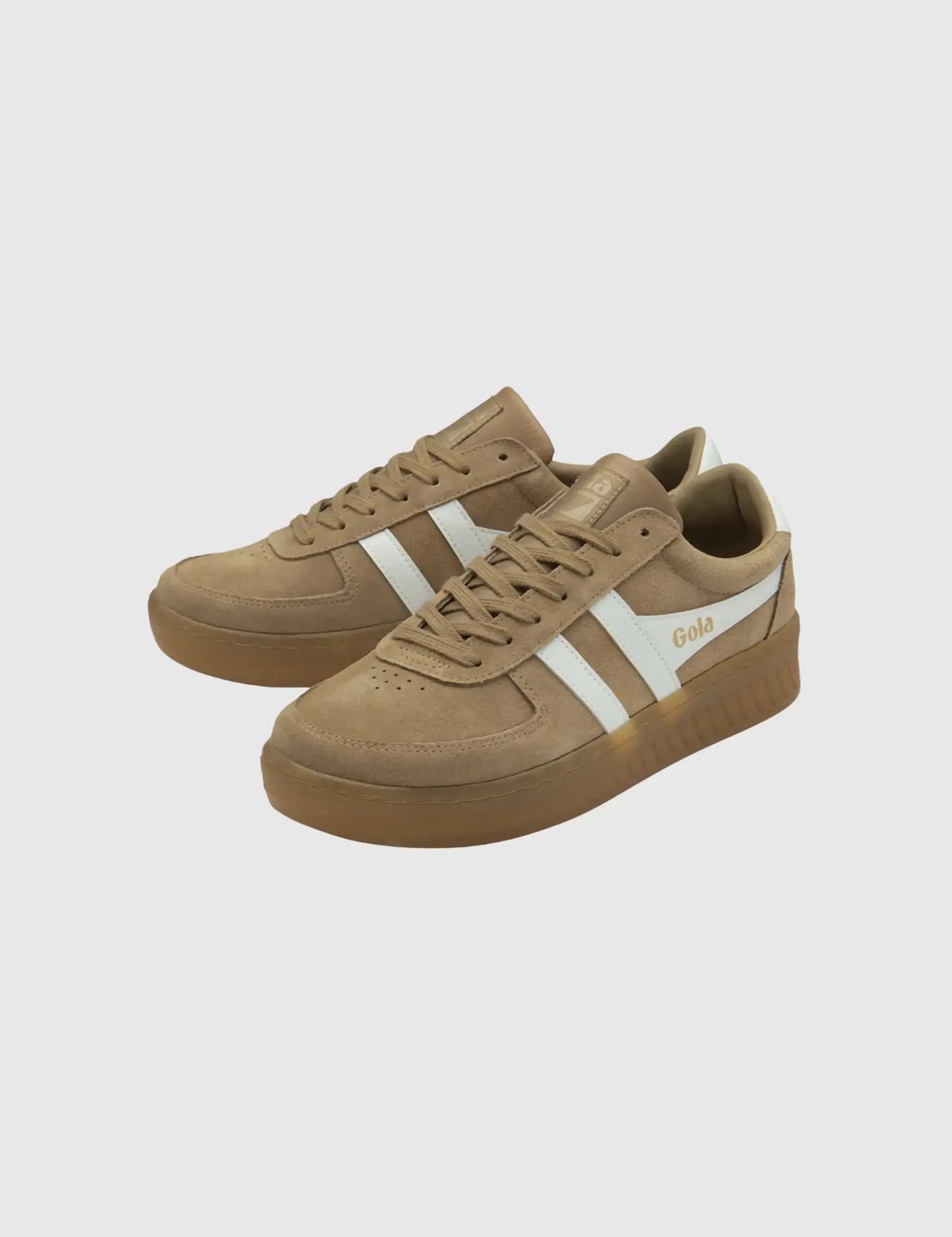 SPORTBAČIAI GOLA GRANDSLAM SUEDE LT.CARAMEL WHITE GUM