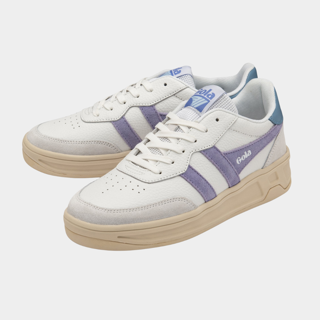 SPORTBAČIAI GOLA TOPSPIN WHITE LAVENDER ICEBERG