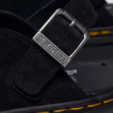 Zebzag Suede Platform Mules Black