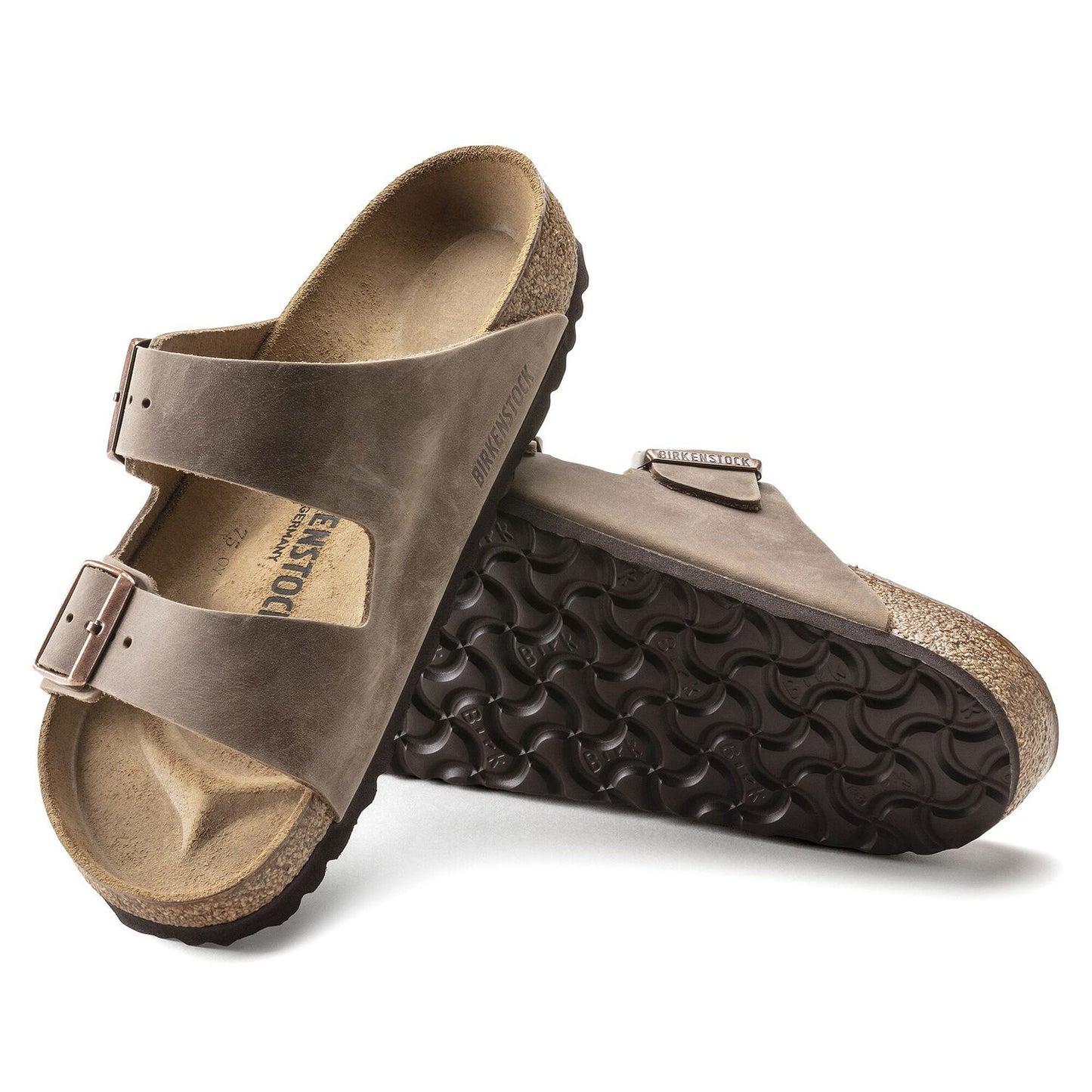 Birkenstock Arizona Oiled Leather Tobacco Brown