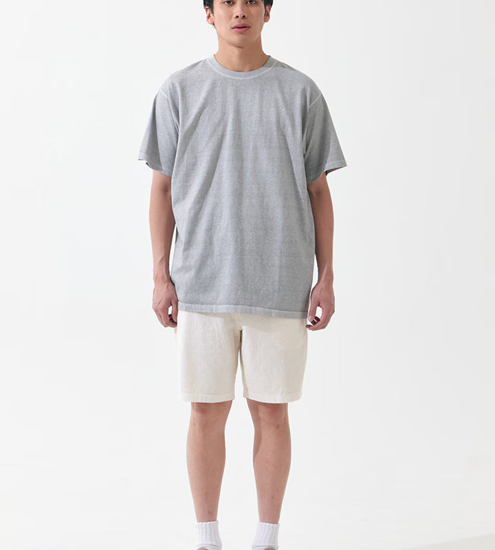 Short-Sleeve Crew Neck T-Shirt Bordeaux
