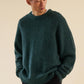 Megztinis BOUND BAXTER MOHAIR BLEND SWEATER - BOTTLE GREEN UNISEX