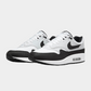 Sportbačiai NIKE AIR MAX 1 WHITE/BLACK