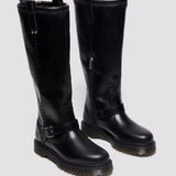 Anistone Knee High Leather Biker Boot