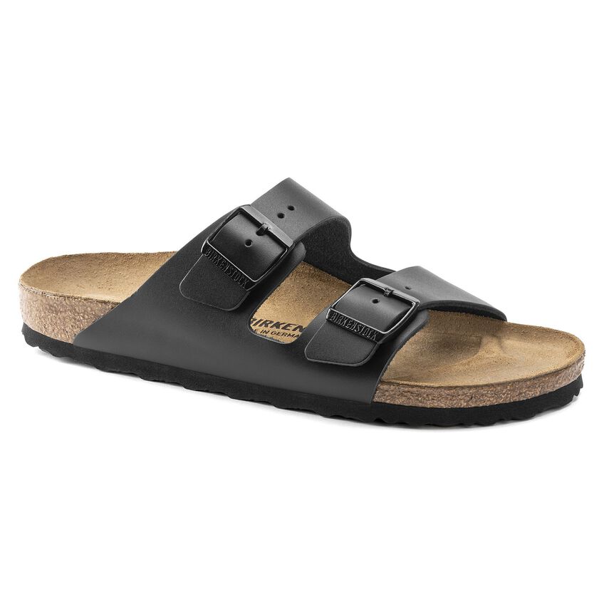 Birkenstock Arizona Natural Leather Black