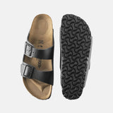 Birkenstock Arizona Natural Leather Black