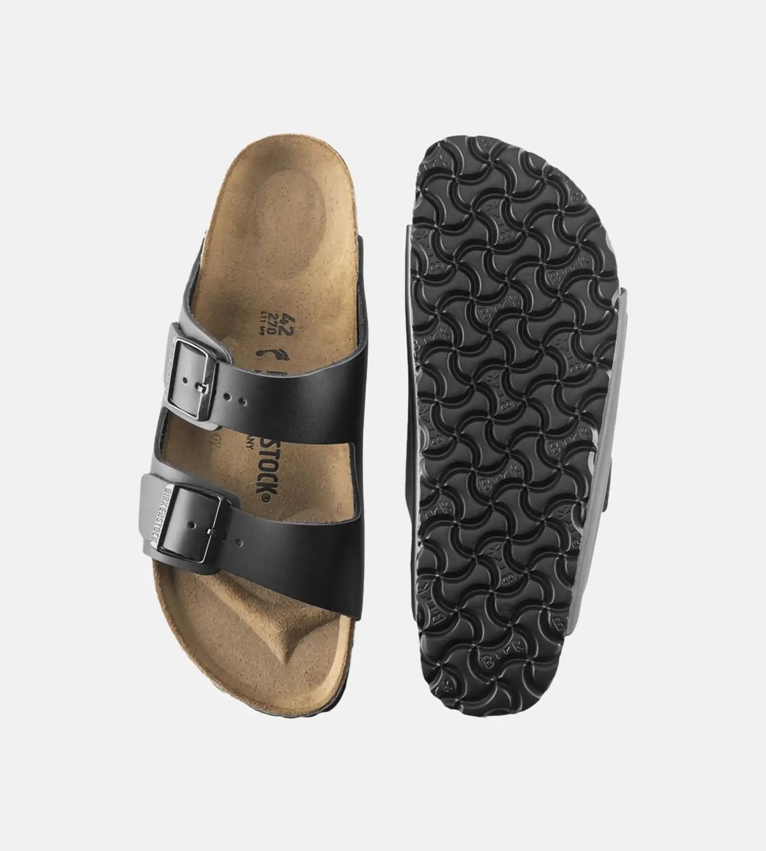 Birkenstock Arizona Natural Leather Black