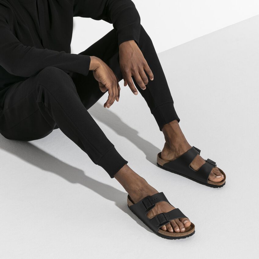 Birkenstock Arizona Natural Leather Black