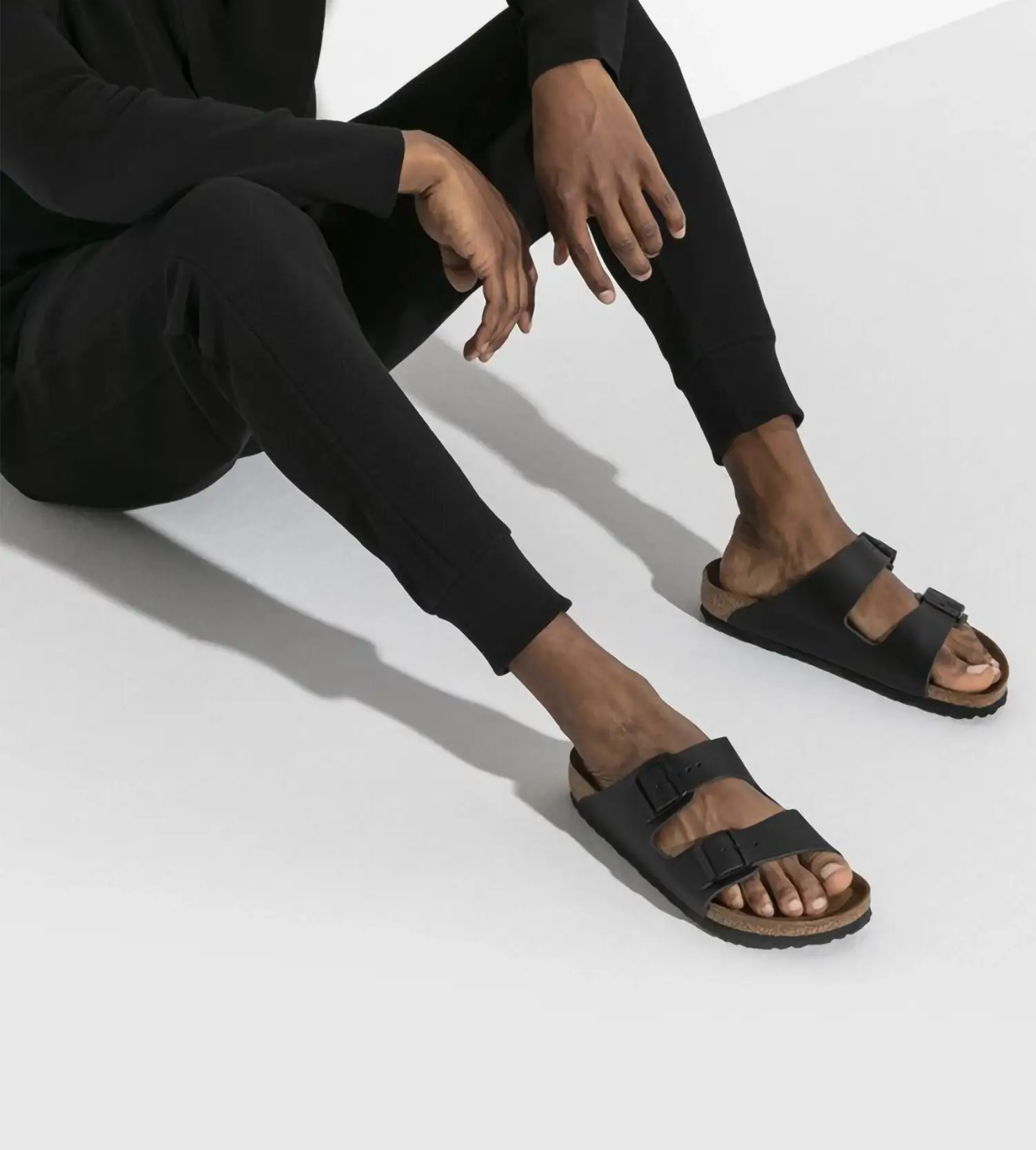 Birkenstock Arizona Natural Leather Black