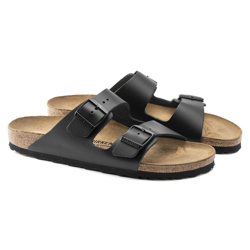 Birkenstock Arizona Natural Leather Black