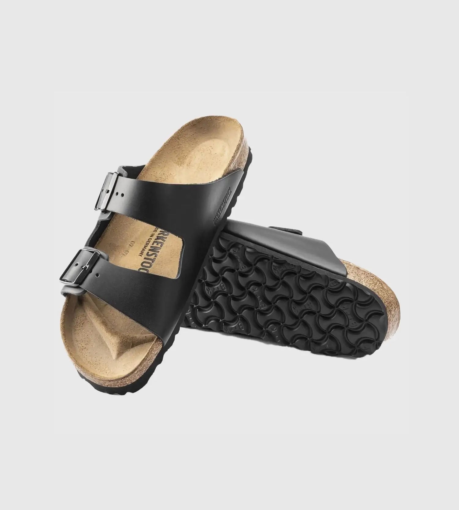 Birkenstock Arizona Natural Leather Black