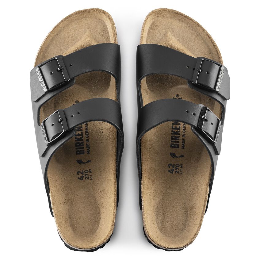 Birkenstock Arizona Natural Leather Black