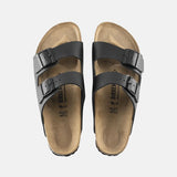 Birkenstock Arizona Natural Leather Black
