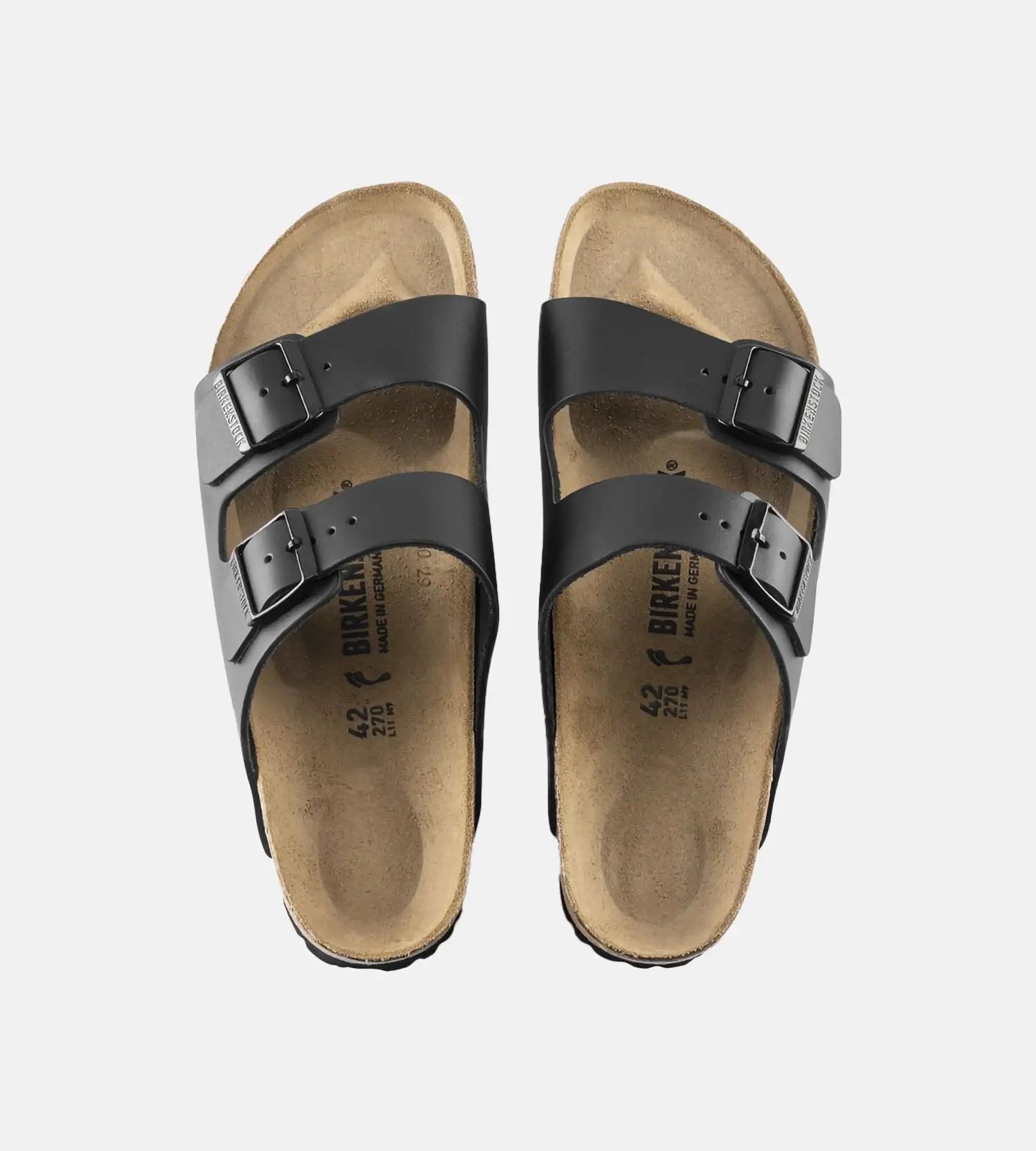 Birkenstock Arizona Natural Leather Black