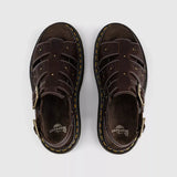 Brown Wrenlie Flower Fisherman Sandals