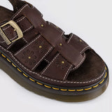 Brown Wrenlie Flower Fisherman Sandals