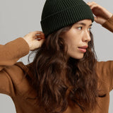 Merino Wool Beanie Burned Yellow