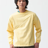 Heavy Jersey Long Sleeve Crew T-Shirt Navy
