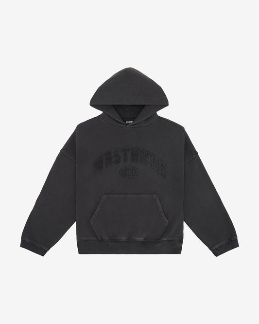 WRSTBHVR JESSE BLACK VINTAGE HOODIE