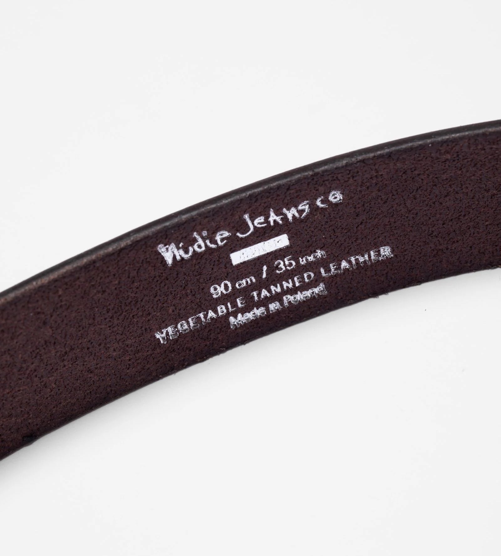 Western Silver Belt Dark Brown