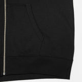 Gunde Logo Zip Hoodie Black