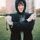 Gunde Logo Zip Hoodie Black