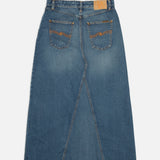 Tanja Skirt Orange Painter Mid Blue
