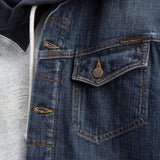 Conny Denim Jacket Big Wave Blue