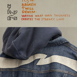 Conny Denim Jacket Big Wave Blue