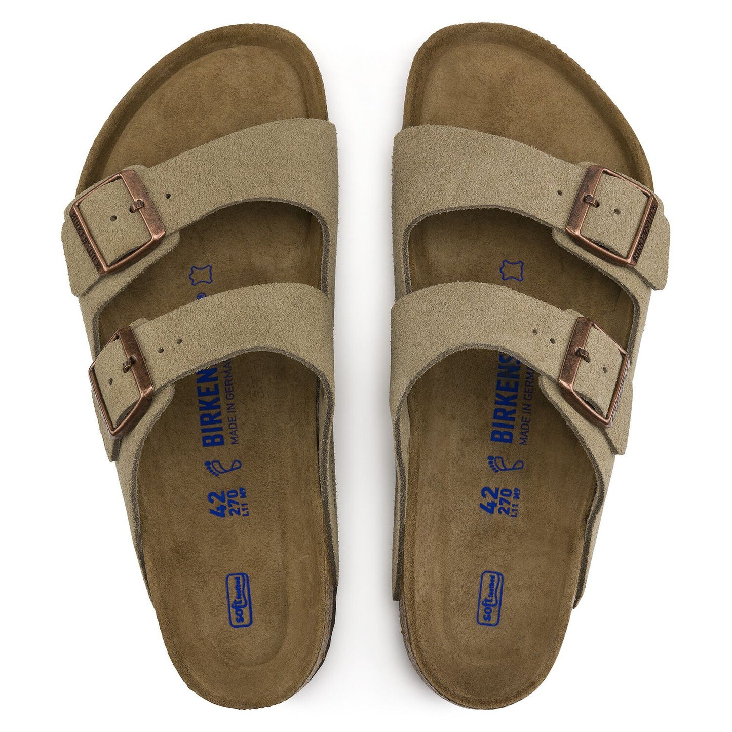 Birkenstock Arizona Soft Footbed Suede Leather