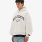 WRSTBHVR OFFBEAT V2 WHITE GREY MELAGNE HOODIE