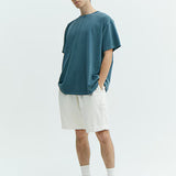 Short-Sleeve Crew Neck T-Shirt Ash