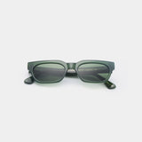 Akiniai A. KJAERBEDE BROR DARK GREEN TRANSPARENT
