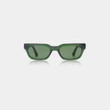 Akiniai A. KJAERBEDE BROR DARK GREEN TRANSPARENT