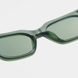Akiniai A. KJAERBEDE BROR DARK GREEN TRANSPARENT