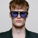 Kaya Demi Tortoise (Blue Lens)