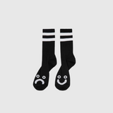 Kojinės POLAR SKATE CO. - HAPPY SAD SOCKS BLACK