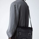 11 Inch Kiev Smooth Leather Satchel