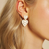Renée Heart Earrings