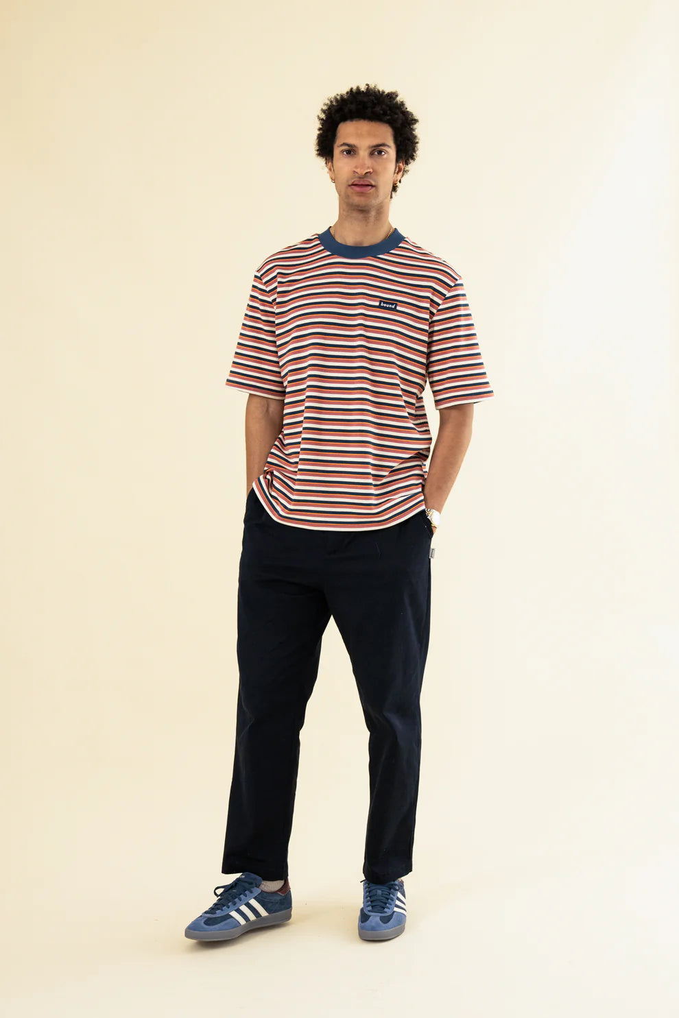 BOUND OXFORD HEAVY STRIPE TEE