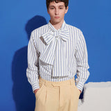 Hydra Stripe Bow Shirt