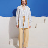 Hydra Stripe Bow Shirt
