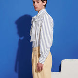 Hydra Stripe Bow Shirt